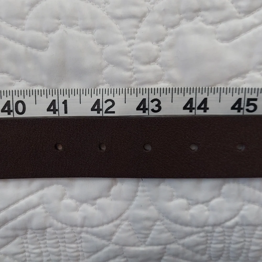 * Goodfellow & Co Elegant Textured Brown Belt for Men, Size XL 42-46, Like New